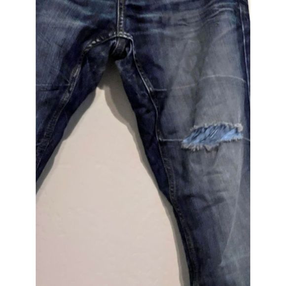 Helix Boot Cut Jeans Mens Size 34x34 just stressed, raw hem - Picture 2 of 3